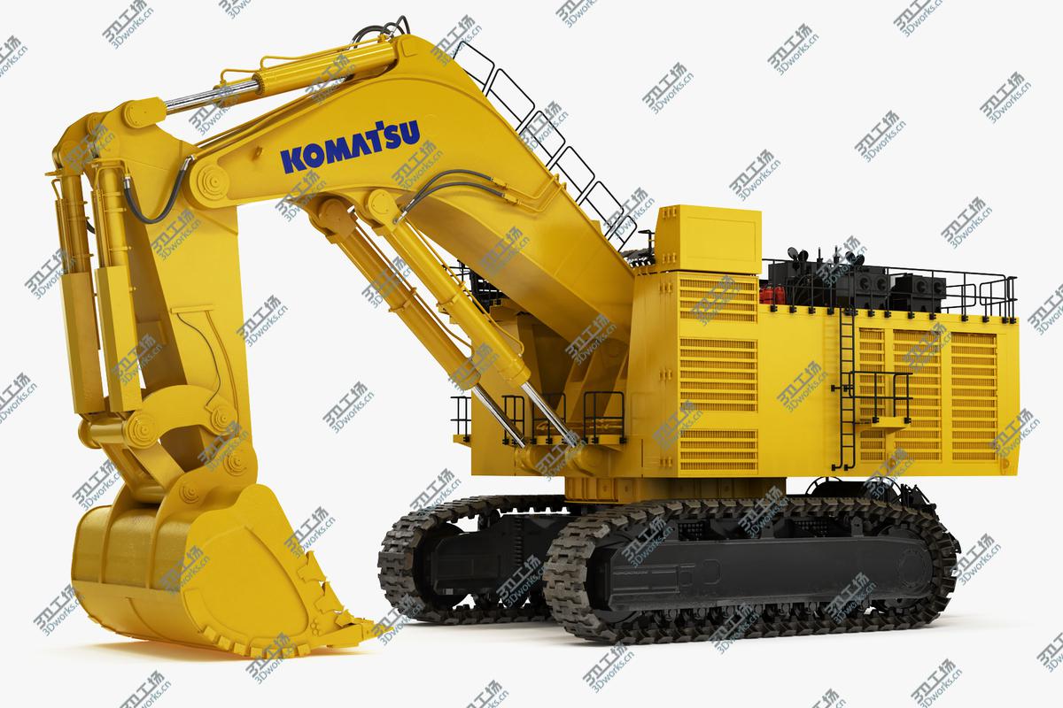 images/goods_img/20210319/Mining Excavator Komatsu PC8000-6 Backhoe Rigged 3D/4.jpg